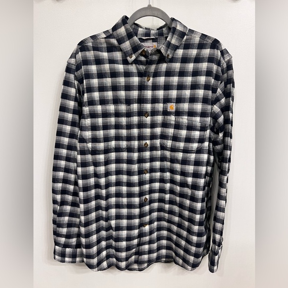 Carhartt Rugged Flex Relaxed‎ Fit Midweight Flannel Shirt – Men’s M - Picture 1 of 9